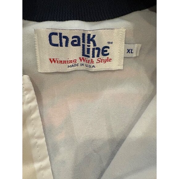 Vintage 1989 Rare Chalk Line Detroit Tigers MLB Fanimation Jacket Men's Size XL - Picture 8 of 9